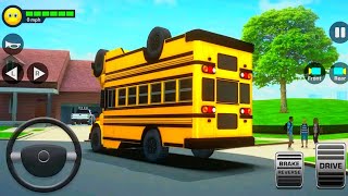 School Bus Simulator Driving Game - New School Bus Gameplay 2023 screenshot 4