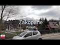Zakopane walking - April 2022 |4K UHD|