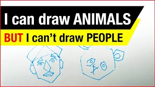 Why are people able to draw some things and not others?