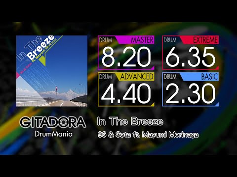 【GITADORA】 In The Breeze (MASTER ~ BASIC) Drum