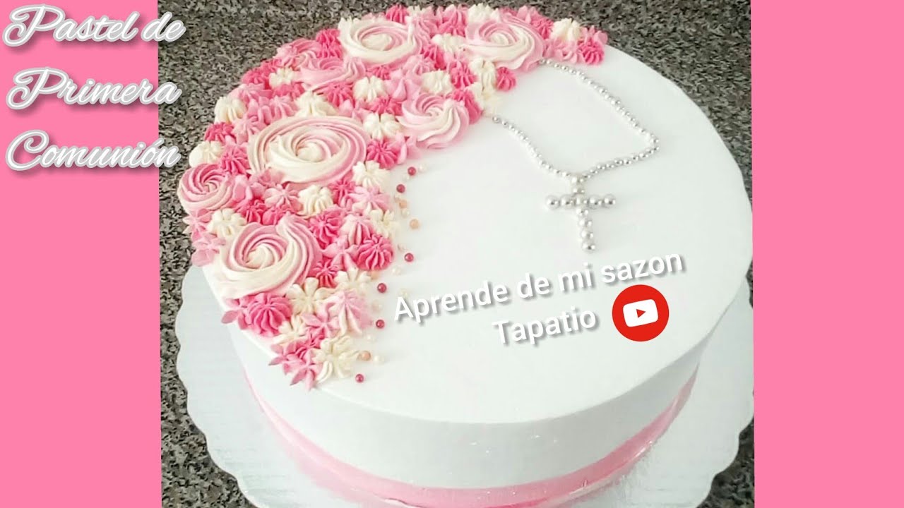 máquina de coser No quiero tapa pastel para primera comunion/cake for first communion - YouTube