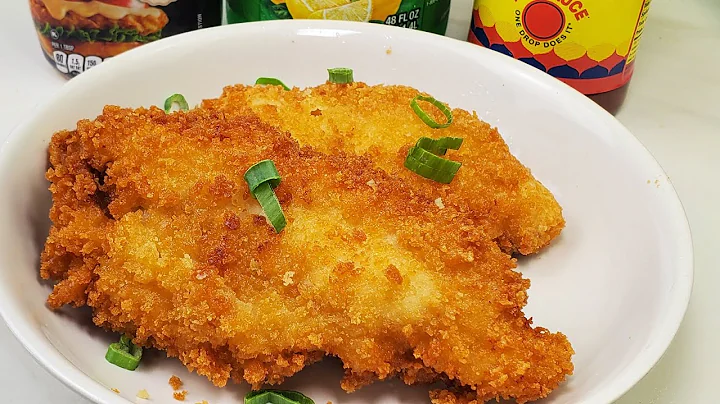 Crunchy Panko Crusted Catfish!