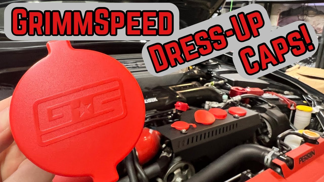 GrimmSpeed Dress Up Caps Review & How To Install 20082014 Subaru Impreza WRX/STI Engine