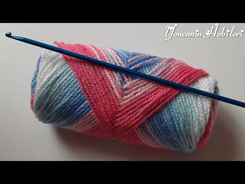 Tunus işi Görünce hemen deneyeceksiniz çok kolay Bebek Yelek örgü modelleri crochet knitting