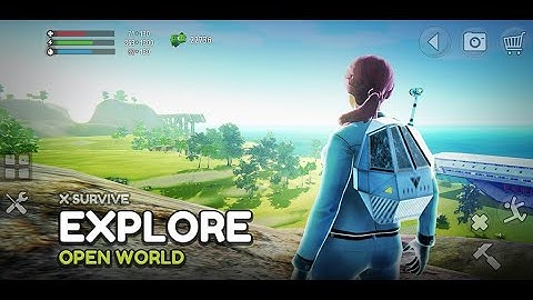 X Survive: Crafting and Building Sandbox - Gameplay Walkthrough Part 1 (Android, iOS Gameplay)