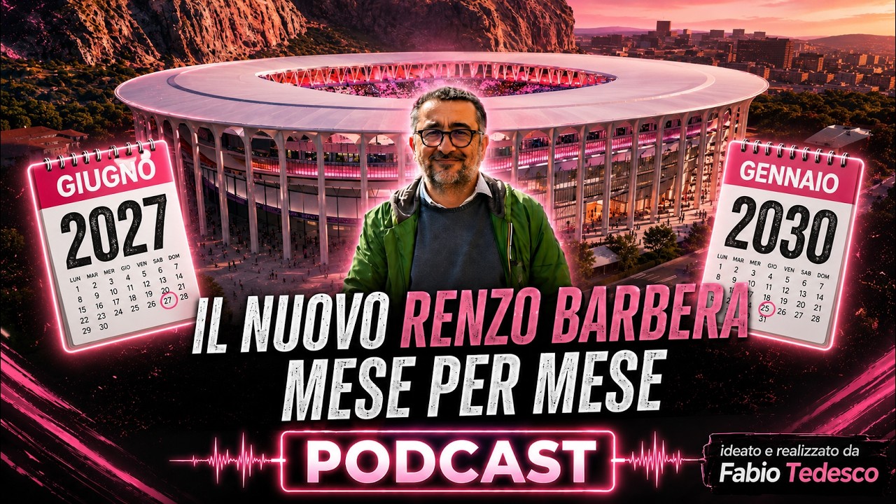 Scoprite tutte le tappe che porteranno al rinnovamento dello stadio palermitano. Quando inizieranno e quando finiranno i lavori per il totale rinnovamento dell'impianto. #StadioRenzoBarbera #PalermoFC #Rosanero #Podcastcalcio
Seguici sul nostro sito https://www.tifosipalermo.it
Facebook: https://www.facebook.com/tifosipalermo.it/
Instagram: https://www.instagram.com/tifosipalermo.it/
Twitter: https://twitter.com/Tifosipalermoit
Telegram: https://t.me/tifosipalermo
Twitch: https://www.twitch.tv/tifosipalermo
Spotify: https://open.spotify.com/show/36J6GdHgDhd0YHDesA1uOW
Amazon Music: https://music.amazon.it/podcasts/dc0ee923-a6dc-40c1-8235-f6afdae5d01e/storie-rosanero
