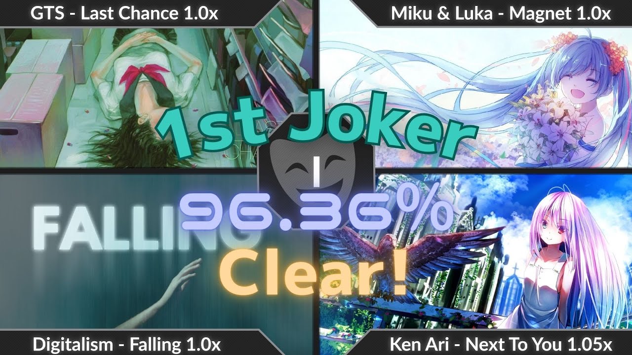 Chordjack Joker Dan 1st - Clear !!! [Osu!Mania] - YouTube