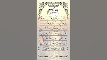 SURAH AL-ADIYAT(سورة العاديات) - Egzon Ibrahimi #jummamubarak #egzonibrahimi