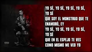 Anuel AA - Monstruo (Letra) | LLNM2