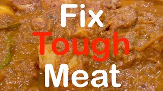 How to fix tough meat in a curry or stew screenshot 4