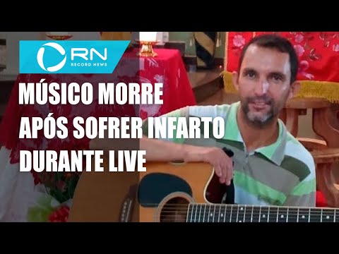 Músico morre após sofrer infarto fulminante durante live em MG