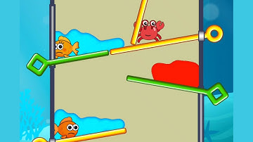 Fish Love Pull The Pin New Gameplay Save The Fish | Fishdom Game