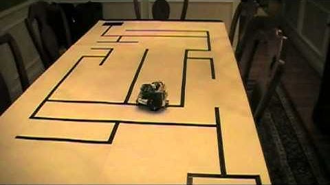 Autonomous Line Maze Solving with a Boe-Bot