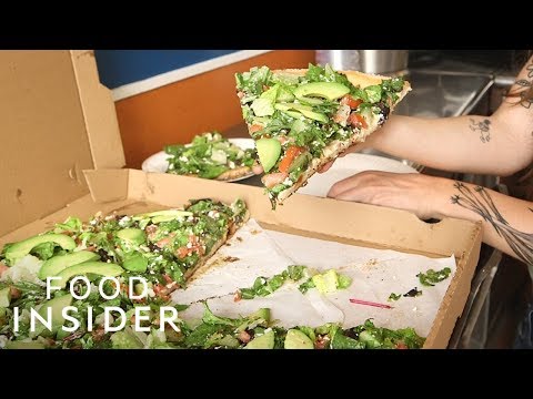 Salad Pizza Is The Most LA Pizza Ever