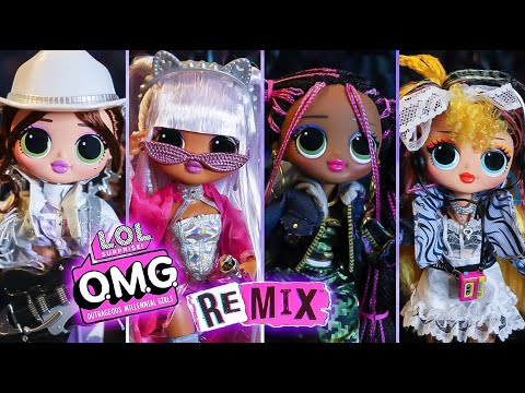 OMG LOL Dolls SET, 3-PACK (NEW) Music Remix - Lonestar/ Pop BB/ Kitty K