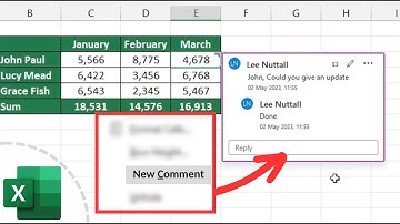 How to Insert Comment and Note in Excel