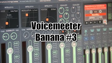 Voicemeeter Banana #3 Macro Buttons