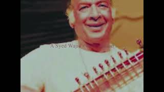 Raag Bhairavi (on Sitar) -by Ustad Vilayat Khan ~Live
