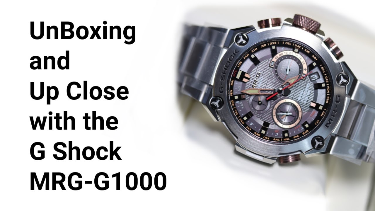 G Shock Mrg G1000 Unboxing And Review Youtube