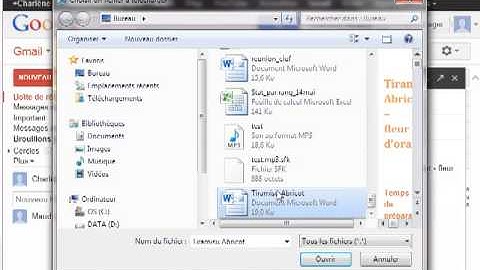 Attacher une pièce jointe à un e-mail dans Gmail (sans son)