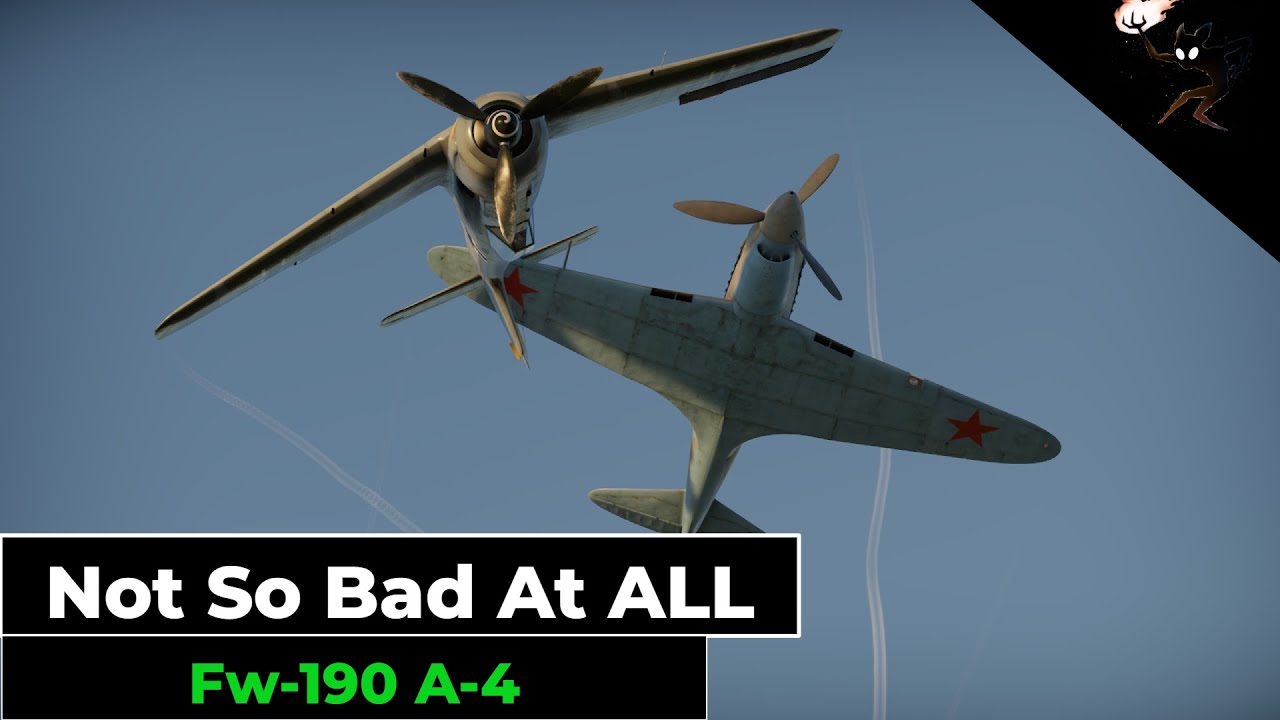 War Thunder Fw-190 A-4 | Not So Bad At ALL