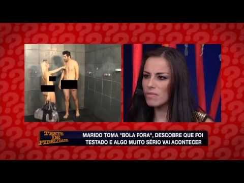 Super Teste de Fidelidade | Clima esquenta e atriz toma banho nua com Goleiro