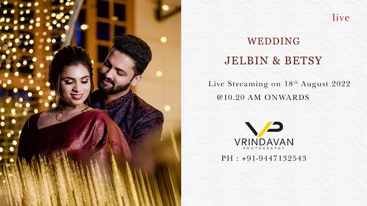 Wedding Ceremony || JELBIN With BETSY || 18.08.202...
