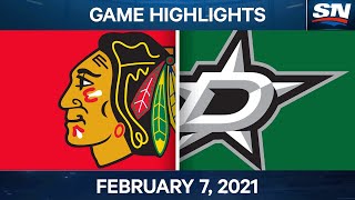 NHL Highlights | Blackhawks Vs. Stars – Feb. 07, 2021 NHL Highlights | Blackhawks Vs. Stars – Feb. 07, 2021