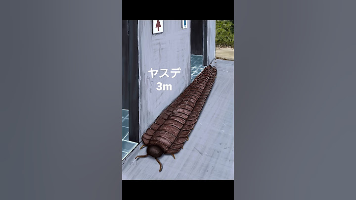 【古代生物】巨大な虫たち。今いたらこんな感じ。 #shorts