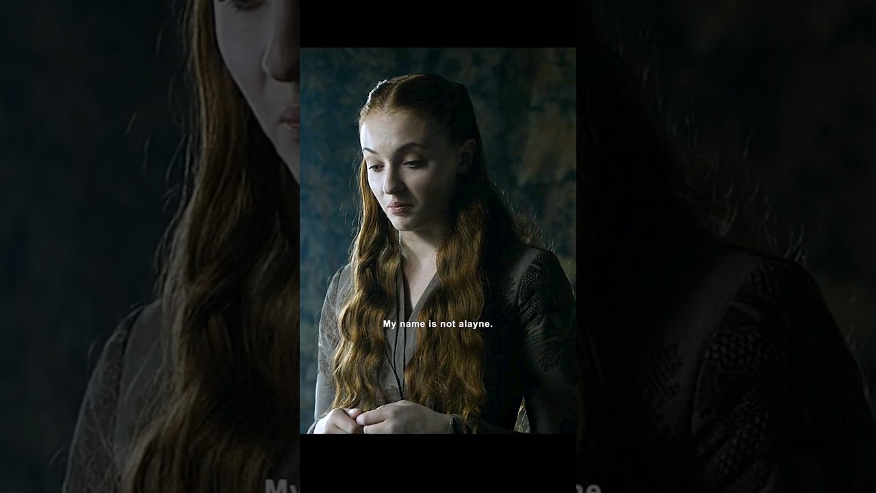 Sansa revealed her true name in front of Lord Yohn Royce #gameofthrones #sansastark #yohnroyce
