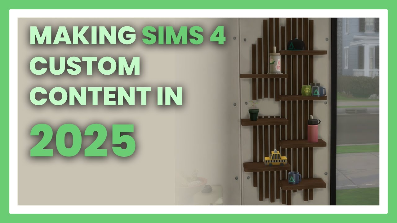 How To Make Sims 4 Custom Content In 2025 - YouTube