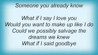 Watch Vince Gill What If I Say Goodbye video