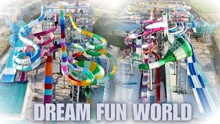 Dream Fun World Water Slide POV 💦 Extreme Splashes & Summer Fun in Turkey