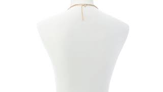 Rebecca Minkoff - Guitar Pick Charm Cluster Necklace SKU:9004075