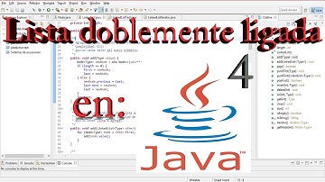 Lista doblemente ligadas en Java - Parte 4