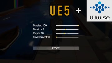 UE5 & Wwise: Volume Slider Control 🔊