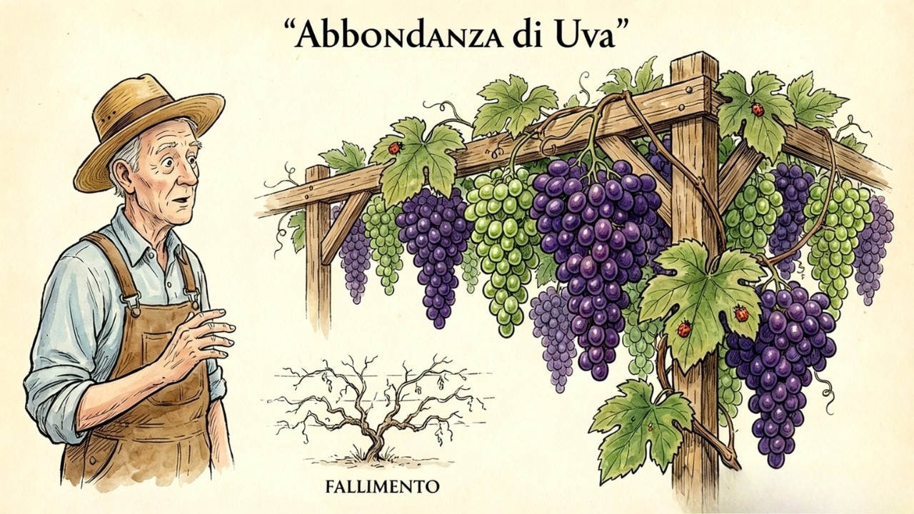 Non piantare mai uva senza questo — Raccolti enormi