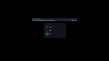 ANIMATED RADIO BUTTON 🔘 HTML CSS   #html #css #js #htmlcssjavascript #htmlcss #htmlcssjs #coding