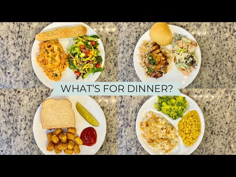 WHAT’S FOR DINNER? | EASY & BUDGET FRIENDLY | REALISTIC WEEKNIGHT MEALS | DINNER INSPIRATION