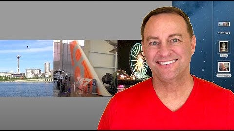 Combine photos horizontally with Mac Preview