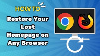 How to Restore Your Lost Homepage on Any Browser (2024 Update) screenshot 4