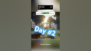 Dedicating one minute per day to a gameplay on my server