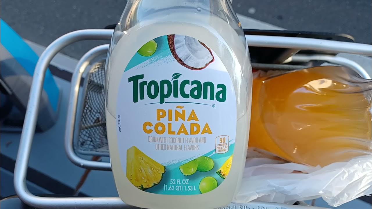 Product Review Tropicana Pina Colada YouTube