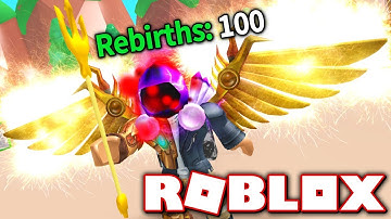 REBIRTHING 100 TIMES IN MINING SIMULATOR!! (Roblox)