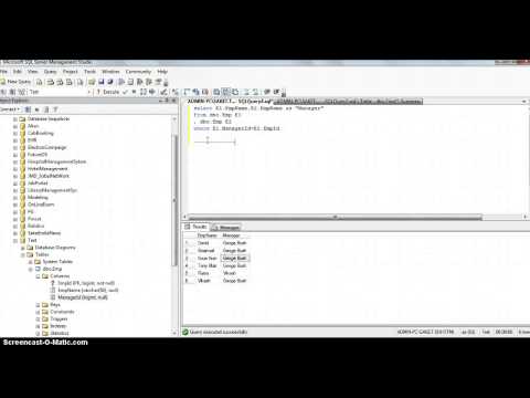 Self  Join- Sql Server