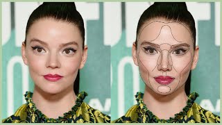 Is Anya Taylor perfect? golden ratio face