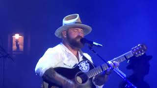 Free / Into The Mystic - Zac Brown Band July 28, 2018 chords