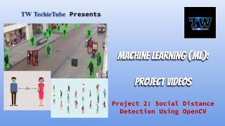 Social Distance Detection | ML Projects | TW TechieTube | TechnoWizards India
