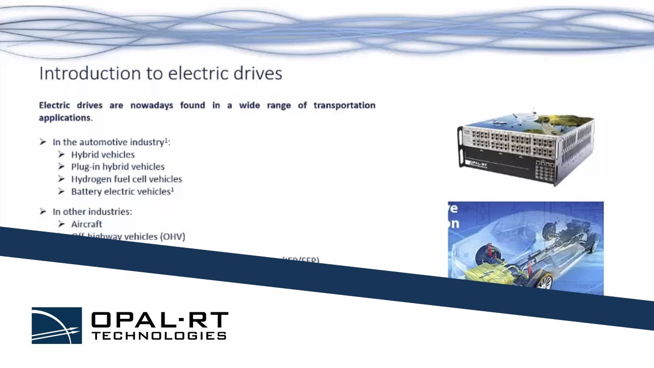 Webinar | HIL Testing of Electric Transportation