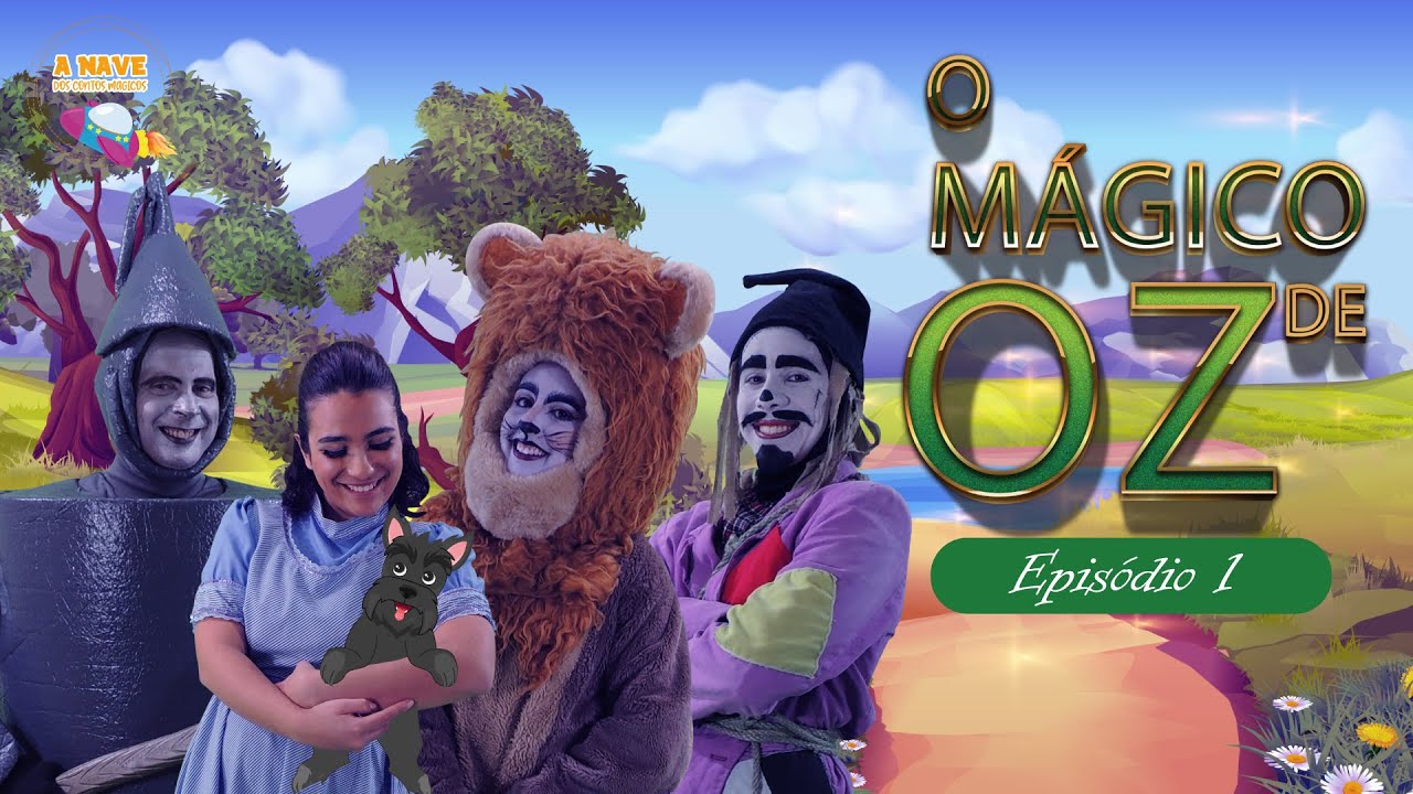 O Magico de OZ | Historia Completa | Desenho animado infantil para os amiguinhos da Nave | Ep 01